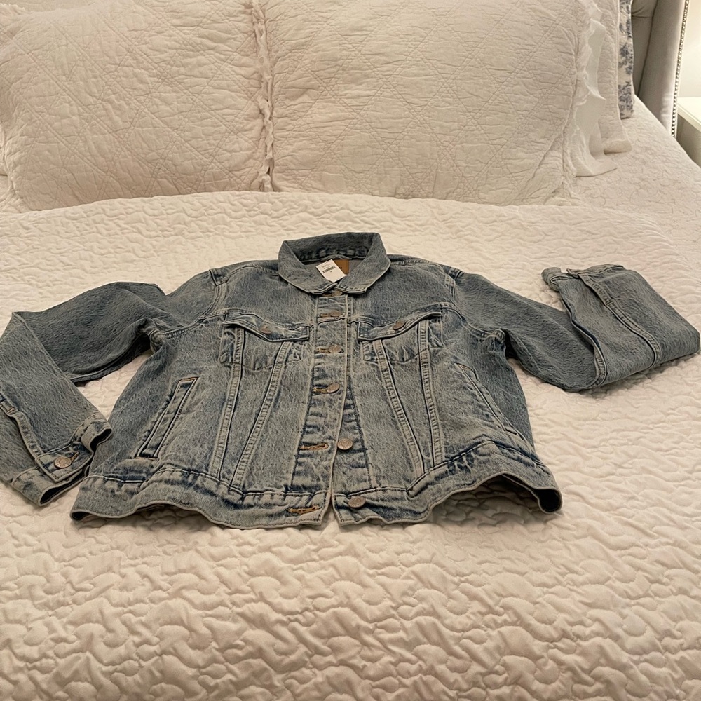 GAP Light Blue Denim Jacket for Women